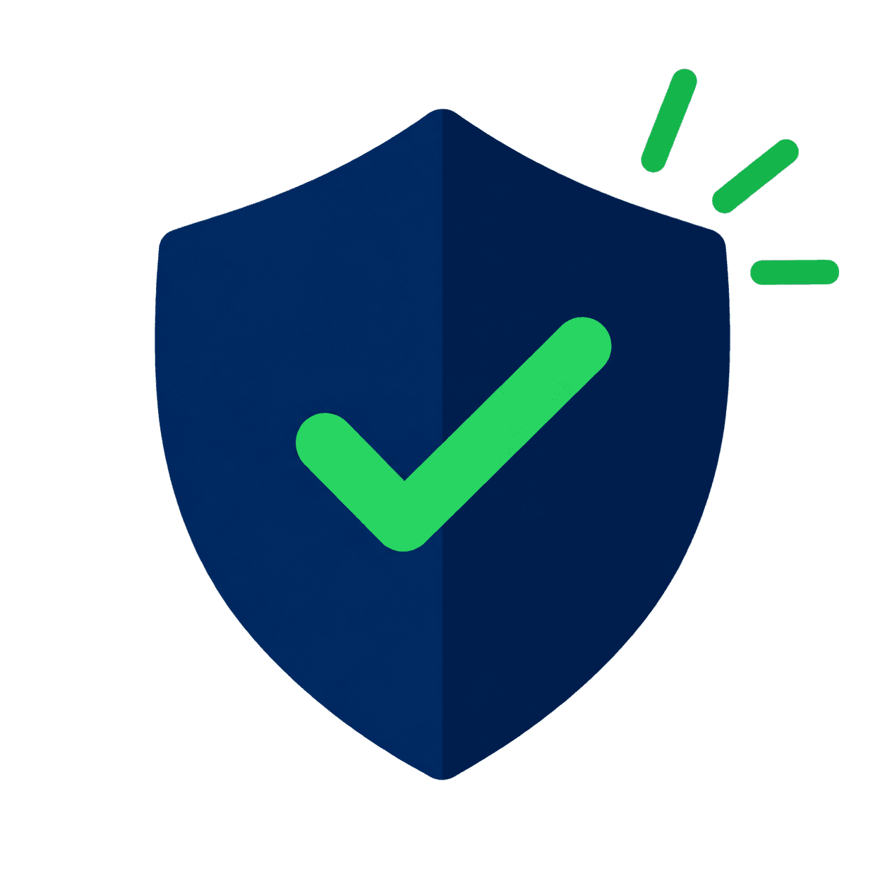 Shield with a check mark